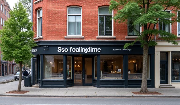 Kart over området rundt vårt verksted i Oslo